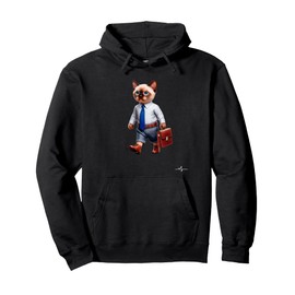 Cute and funny cat design - Pet theme for cat enthusiasts Pullover Hoodie