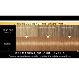 Schwarzkopf Oleo Intense, Permanent Blonde Hair Dye, Ammonia Free, Up to 100 Percent Grey Coverage, Golden Dark Blonde 8 - 86