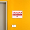 Classic Framed Plus Emergency Contact List Door or Wall Sign