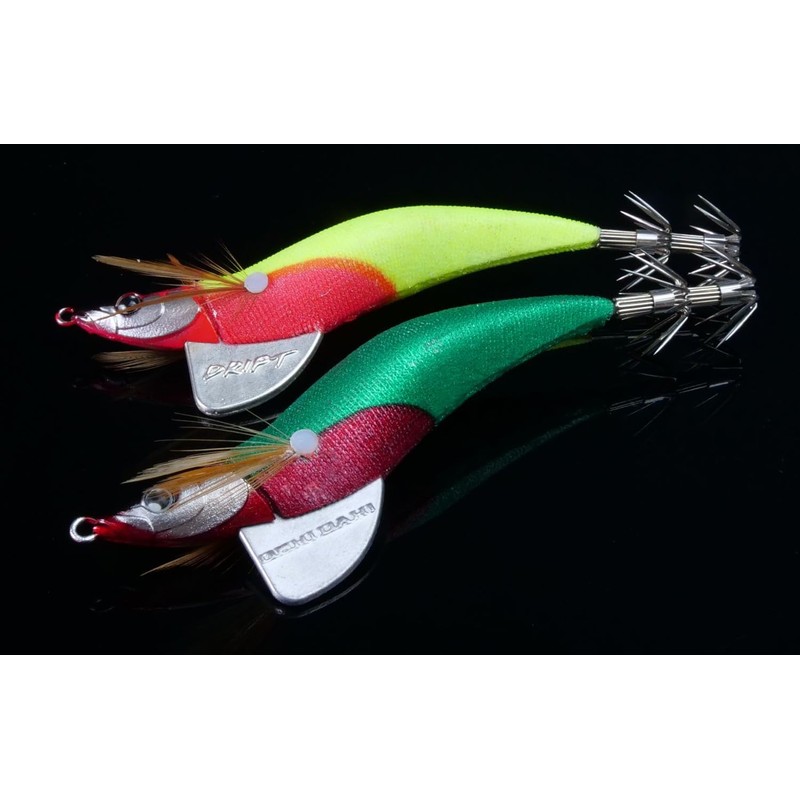 JACKALL Gekidaki Dropper Drift No. 2.5 Red Head Iregui Yellow