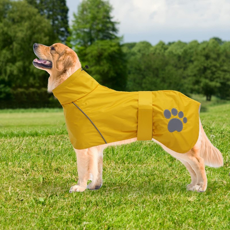 Dog Raincoat Jacket Adjustable Lightweight Geyecete Raincoat cloth Best Gift