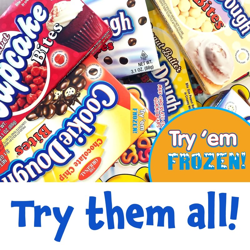 Cookie Dough Bites, Chocolate Chip, 3.1 Ounce (Pack of 12)