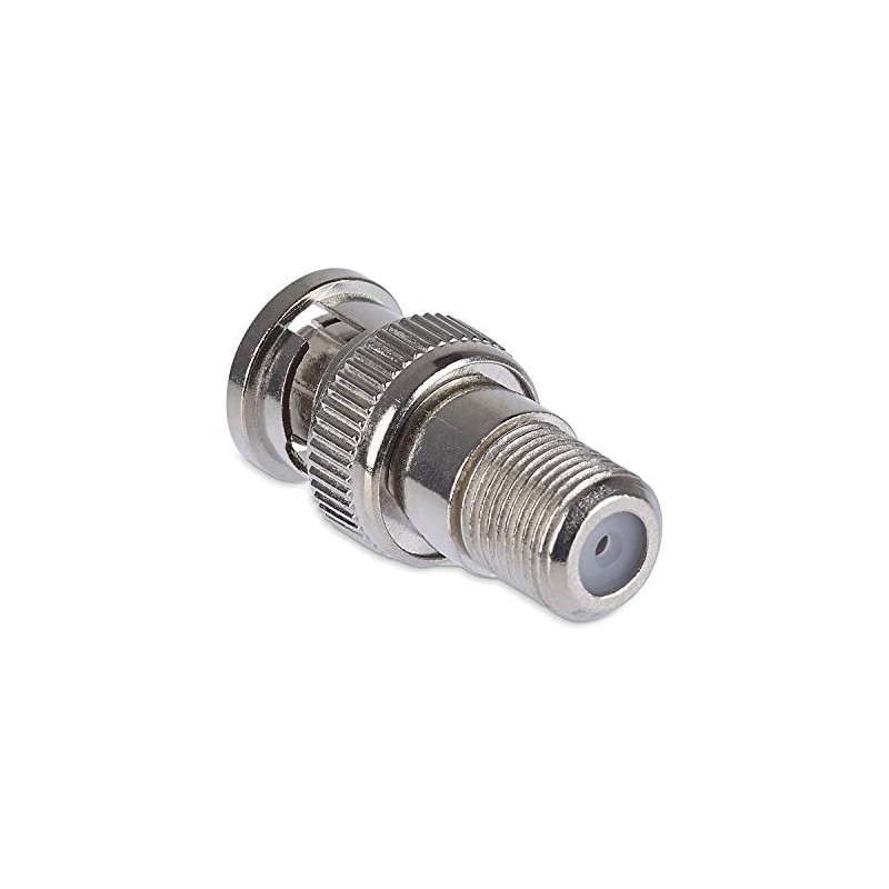 SSL 100-Pack BNC Male Plug to F Female Jack Socket