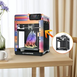 3D Printer Enclosure Kit for FLASHFORGE Adventurer 5M, Constant Temprature,Reducing Noise and Dustproof, DIY Enclosure Kit,Supports High Temperature Filaments Printing, Like ABS, ASA and PC