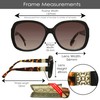 proSPORT Bifocal Reading Sunglasses for Women Gold Kate Designer Oversize