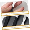 Baluue 2pcs Stainless Steel Nail Files Metal Manicure Tools for