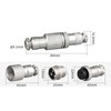 GX20 Aviation Connector 3 Pin, GX20 Docking Style Circular Adapter