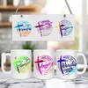 Elewins UV DTF Stickers - 12 Sheets Christian Quotes Cross