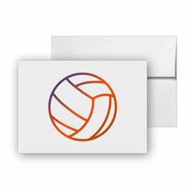 Volleyball Lifestyle Physical Activity Sport, quality blank cards CC-24483