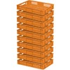 BRB 10x Euro Containers/Stacking Containers, L x W x H