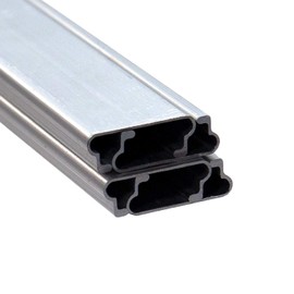 Jiggly Greenhouse Aluminum Channel | Lock U-Channel | Greenhouse Lock Channel | (6.5 ft.) Pack of 4