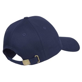 Sportmusies Ajustable Extra Long Bill Baseball Cap Men Women 100% Cotton Visor Hat Blue