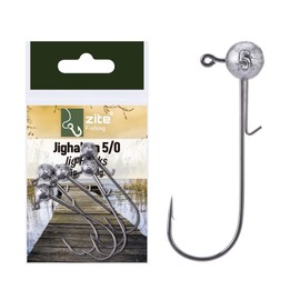 Zite Fishing Jig Head Assortment 5/0 Different Weights 5-25g for Bass to Pike Predator Fishing (25 grams)