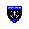 #A6377 Sticker 7 x 6 cm Europe Drone Pilot Marking