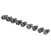 9Pcs Collet ER8 CNC Engraving Machine Milling Lathe Tool Tap