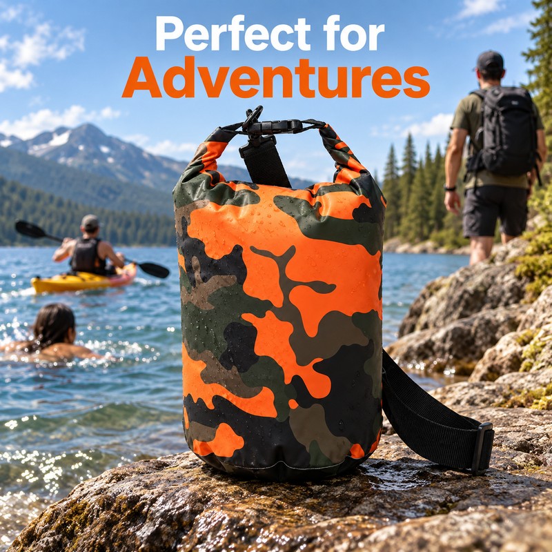 5L Waterproof Dry Bag – Portable Outdoor Storage Sack for