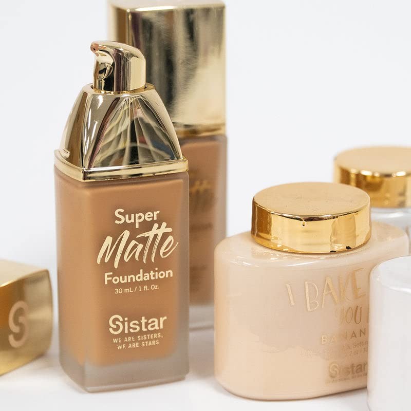 Sistar Super Matte Foundation Perfecting Liquid Foundation Full Coverage Control