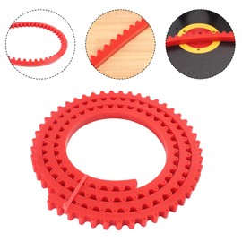 JCFANTS 39 inch Flexible Curve Template, Professional Woodworking Profiling Strip for Wood Curve Pattern Making Tools, Router Template (Red)