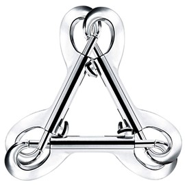 Double Ended Bolt Snap Hook,3.5" Zinc Alloy Metal Clips Key Holder,Trigger Chain Clips, Pack of 12