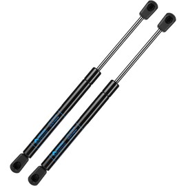 ARANA Gas Struts 14 inch 30Lbs Gas Springs Shocks C1623609 14" 134N Lift Support for Toolbox Lid Toy Box Storage Box Leer Camper Shell A.R.E Truck Cap Topper, 2Pcs