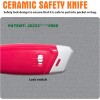 Unbranded XW Ceramic Safety Box Cutter, Handy Pocket Knife, Mini