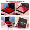 Conjunto de Caja de Regalo de Flor de Roja Rosa
