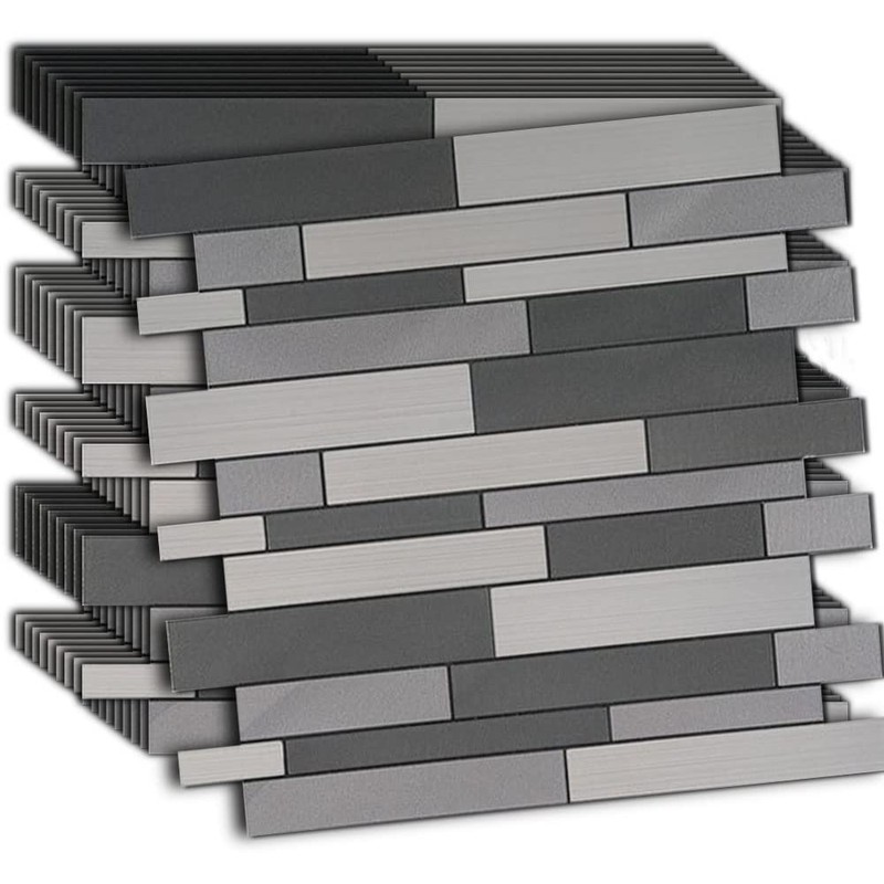 Weimeisc 10 Sheets Peel and Stick Backsplash Tile for Kitchen,