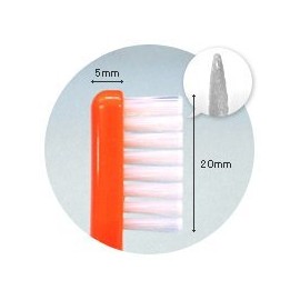 Oral Care Tuft 24 Toothbrush No Cap, 25 Pieces MH Assorted