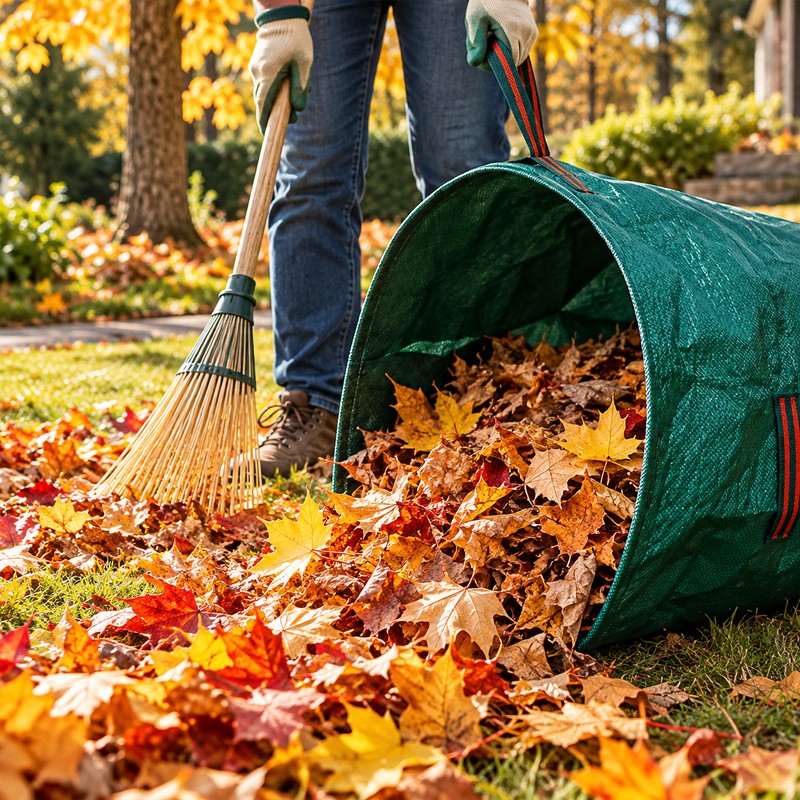Reusable Garden Waste Bag for Leaf & Yard Debris –