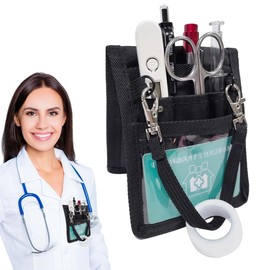 1 Stück Krankenschwester Tasche, Utility Medizinische Krankenpflege Gürteltasche Nurse Accessories Organizer für und Medizinische Versorgung, Gürteltasche Werkzeuggürtel Organizer für Stethoskope