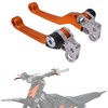 IUVWISN Motorcycle Brake Lever Foldable Lever Adjustable Bolt CNC for