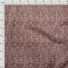 oneOone Cotton Poplin Brown Fabric Batik Batik Fabric for Sewing