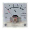 BYUTFA 91C4 Analog Panel Age Gauge Mechanical Type 3/5/10/15/20/30/50/100/150/250V 10