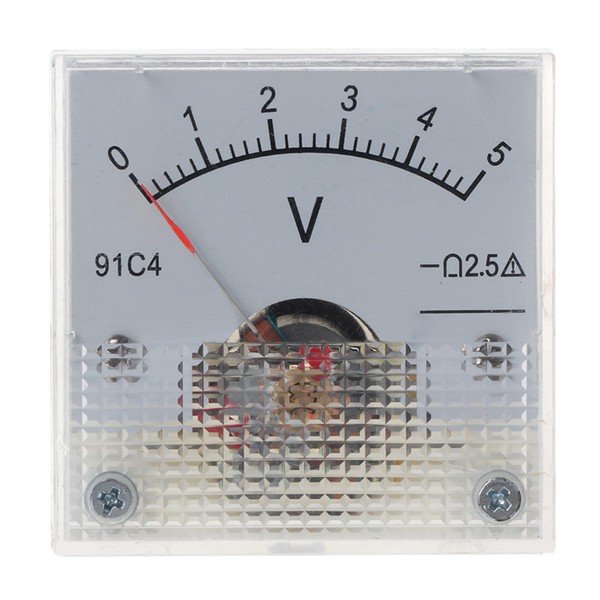 BYUTFA 91C4 Analog Panel Age Gauge Mechanical Type 3/5/10/15/20/30/50/100/150/250V 10