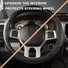 GIANT PANDA Car Steering Wheel Cover for Dodge Ram 1500