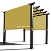 Waterproof Pergola Cover - Replacement Canopy Polyester Cover for 10x10