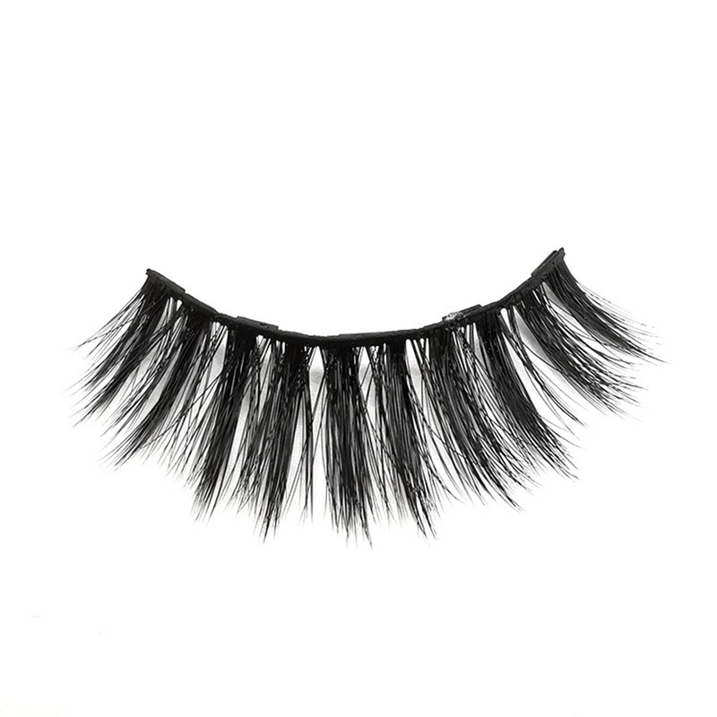 20pcs Magnetic 3D False Eyelashes Reusable Fluffy Magnetic Artficial Lashes