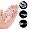 sourcing map 100 Pcs 1.52 Inch U Shape Alligator Clip,