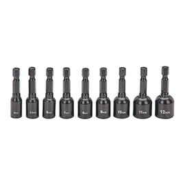 Metric Quick Change Magnetic Nutsetter Set 9 Pc by USATNM