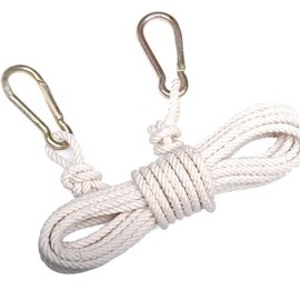 Clothesline Clothes Drying Rope Portable Travel Clothesline Adjustable for Indoor Outdoor Laundry Clothesline, Perfect Windproof Clothes Line, Hanger for Camping Travel & Home Use