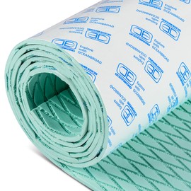 OCEANBROAD Self-Adhesive 96''x23.5'' Boat Flooring Non-Slip Diamond Pattern EVA Foam Marine Grip Sheet for Jon Boats Surfboard SUP Kayak Yacht, Mint Green