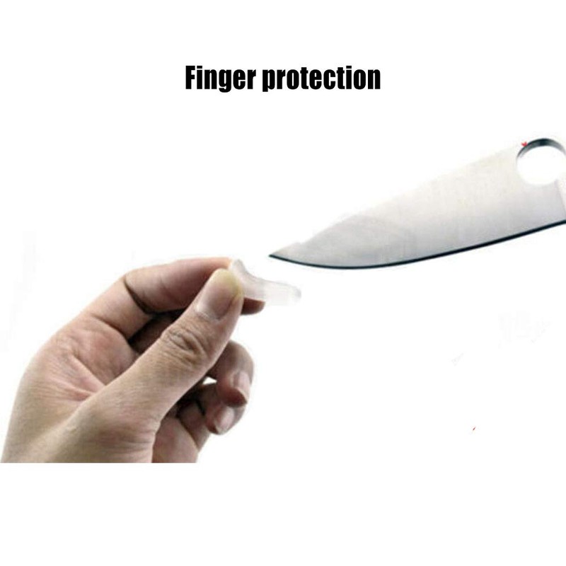 Acxico 100Pcs Blade Knife Tip Protector Cover Plastic Accessories Knife