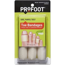 ProFoot Toe Bandages One Size 3 Each (Pack of 6)