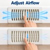 4x10in Floor Register Vent Cover for Home HVAC – Plastic