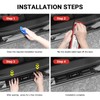 Hellet 4PCS Car Door Sill Protector for Toyota 2024 2025