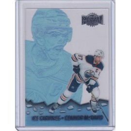 2021-22 Upper Deck Skybox Metal Universe Hockey Ice Carvings #IC1 Connor McDavid Hockey Card