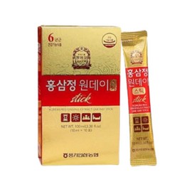 Punggi Ginseng Nonghyup Red Ginseng Extract 6-year-old one-day stick (10mlx10 packsx2 boxes) / 풍기인삼농협 홍삼정 6년근 원데이스틱 (10mlx10포x2박스)