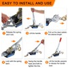 MECCANIXITY Come Along Winch,2 Ton Winch,Hand Cable Puller with 2
