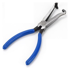 Beiyan Electrical Separating Pliers, Long Spark Plug Removal, Electrical Disconnect Pliers, Automotive Tools, Electrical Connector Pliers for Motor Vehicles, Hose Clamp for Pipes (Blue)