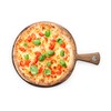 Ironwood Gourmet Acacia Wood Provencale Paddleboard, XL Round Serving Board